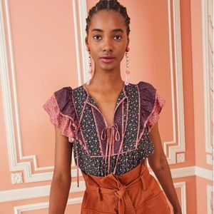 ULLA JOHNSON CORA TOP - NEW